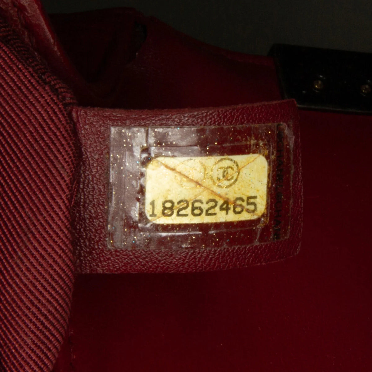 Boy Medium (Good) Bag Authenticated Crossbody Red Bag Pre-Owned Chanel Unisex Flap Leather Lambskin