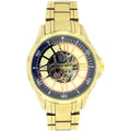Male (FG9040) with Elgin Watch Rose Arabic Full Dial Adult Gold-Tone Automatic