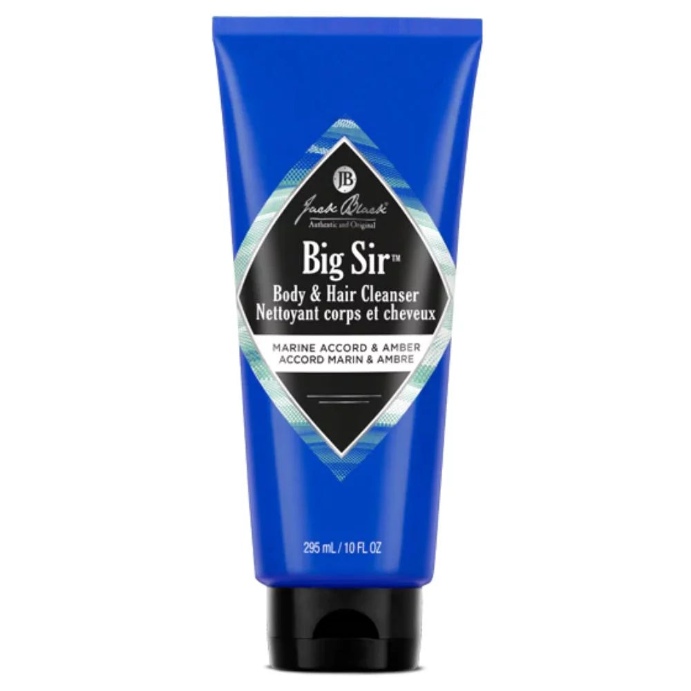Sir Cleanser 10 oz Black & Hair Jack Body Big