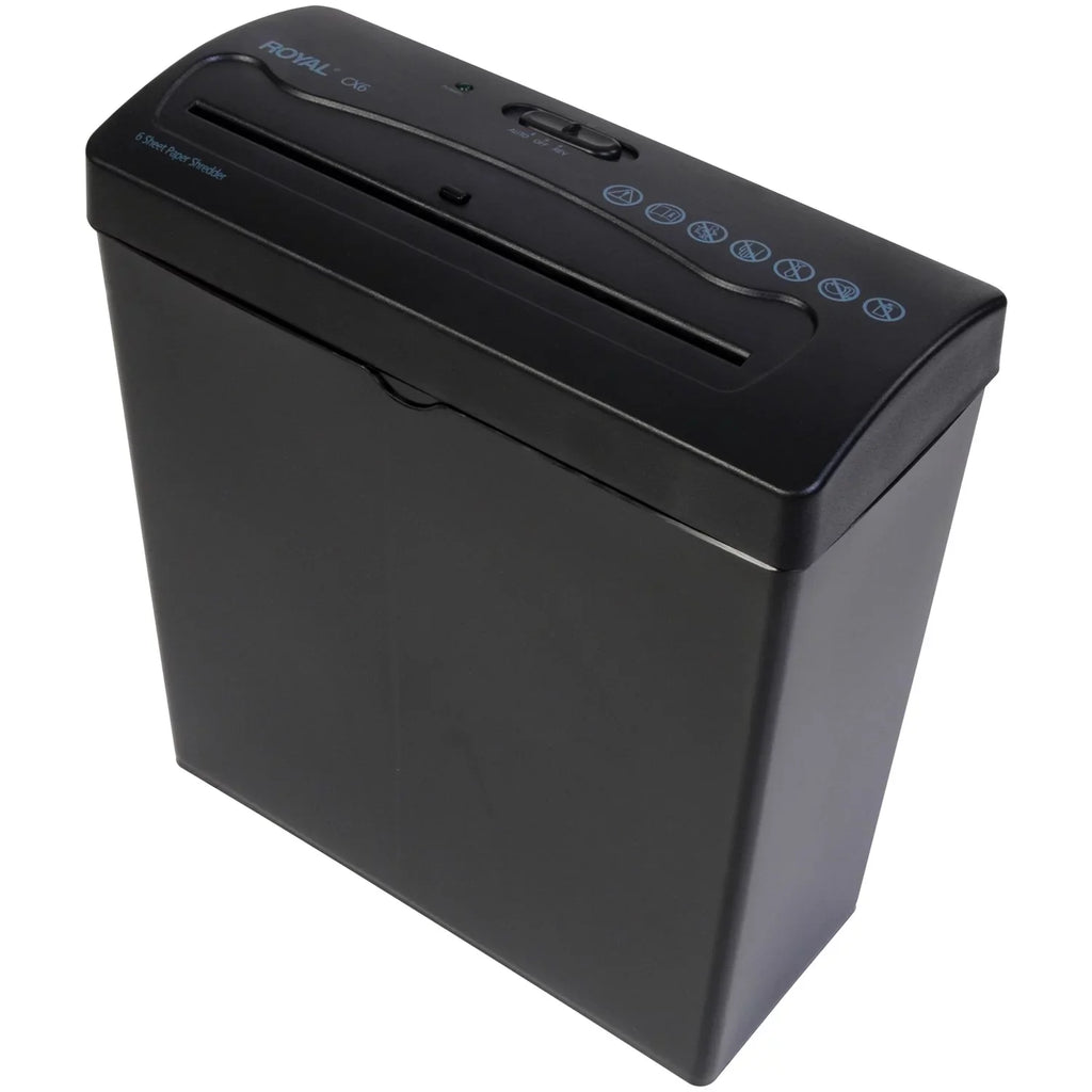CX6 Royal Shredder 6-Sheet Paper Crosscut