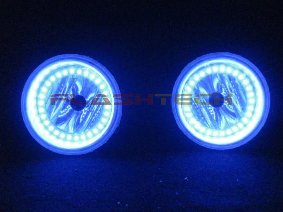 Halo V.3 Remote Fog Multi Kit Fusion Color LED Dodge 07-12 with RGB Change Color for Caliber Light Wifi Flashtech Ring