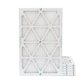 24-1/2 Pleated Size: x Filters 6 7/8 of MERV Actual Pack Air x 15-1/2 10 by 16x25x1 Glasfloss.