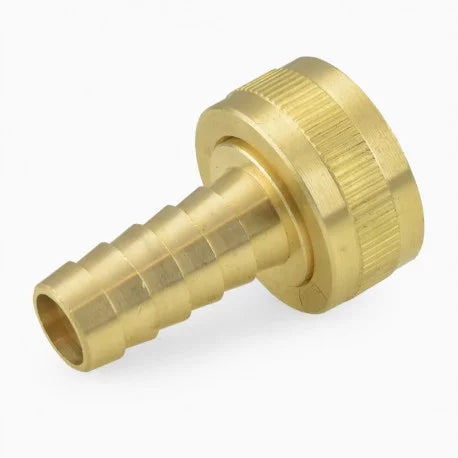 Swivel x Free 2Pc Adapter, Hose 3/8" Everhot FGH Barb Lead Brass 3/4"
