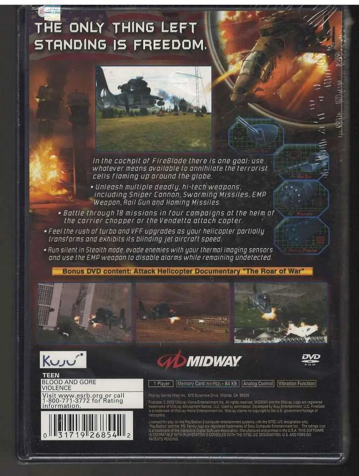 2 US PS2 (Brand Sealed Version) New Playstation Factory Fireblade