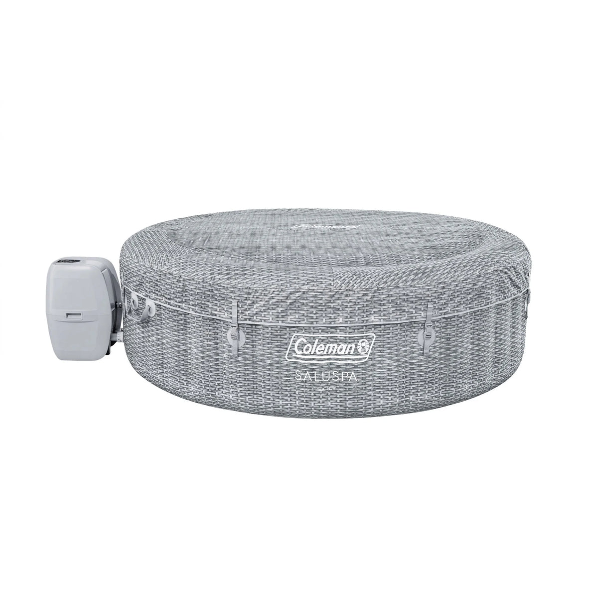 Bestway Hot Pool SaluSpa of 4 Seat Coleman AirJet Sicily Tub Spa & w/Set