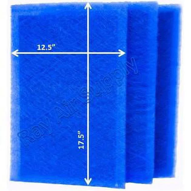 14x20 (3 Pristine with RAYAIR Pads Replacement Compatible Air Cleaner SUPPLY 14x20 Pack) Filter Refills