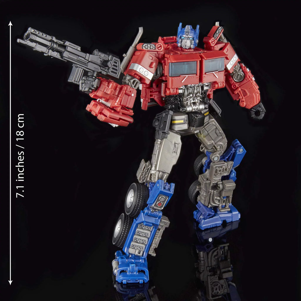 Action Class - Transformers 8 Series Optimus 38 and Movie Voyager Ages Toys Studio Up, Bumblebee Figure Prime 6.5-inch