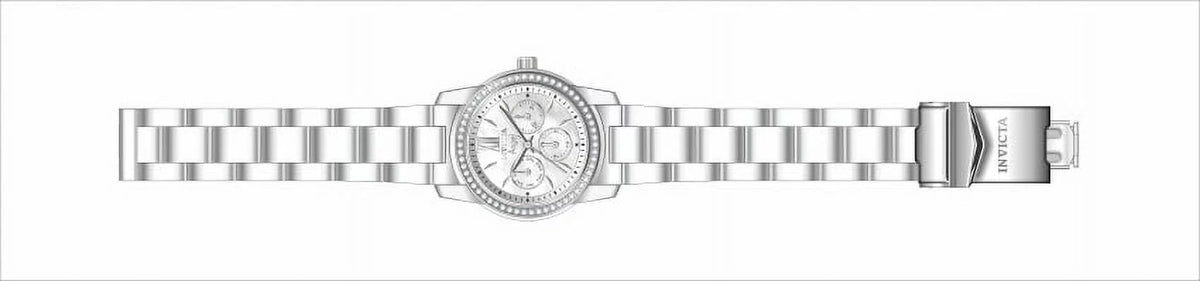 Angel Pearl of Crystal Ladies Invicta Mother 28686 Watch Dial White