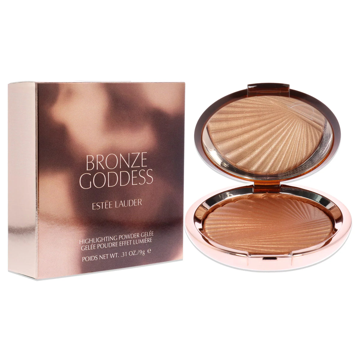 Highlighter Powder Gelee Highlighting oz Estee 2 Solar Goddess 0.31 Crush, Bronze Lauder -