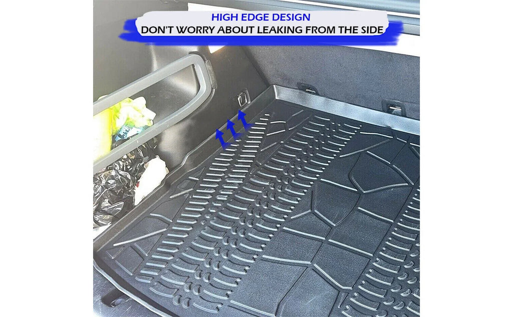 Jeep Non-Slip Mat Design Mats Trunk – Trunk Rubber Raised Cherokee – Trunk to Mat for Laser Liner – with – Weather-Resistant Pre-Cut Cargo for Easy EA EACCESSORIES Install 2014-2023 Cars – Lip Car