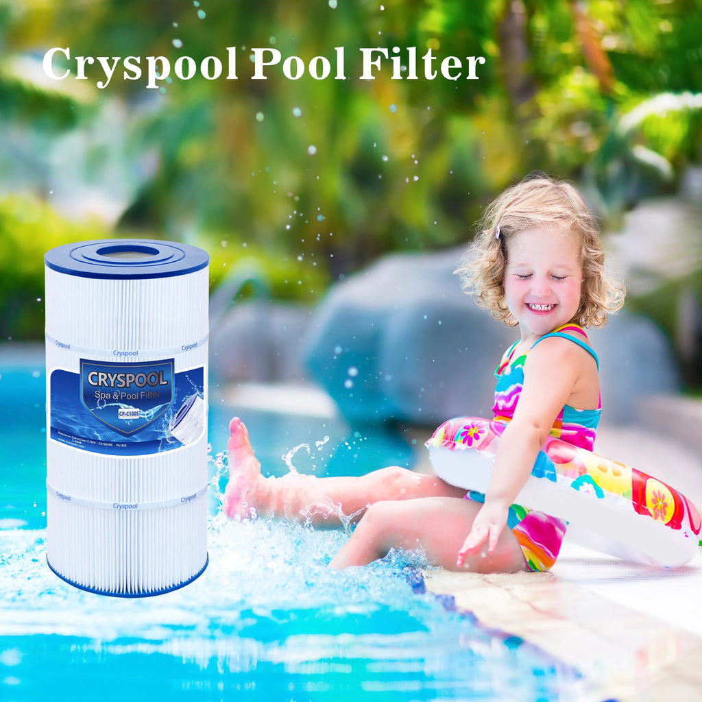 Cryspool PA100S, CX100XRE, 1 sq.ft, Filter Compatible with SwimClear Pack Unicel C100S, C-9440, Pool 100