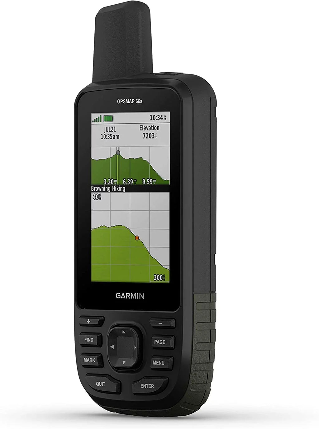 GPSMAP Garmin Handheld Bank Multisatellite Rugged Power with GPS 66s 3"