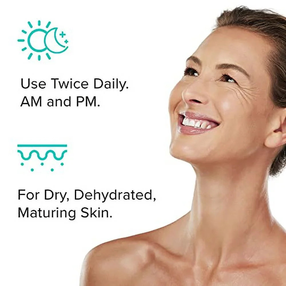 & (1 Aging Face Jojoba ClarityRx Restorative oz) fl Moisturizing Shimmering Coconut, with of Treatment Natural Dry Oil, for Facial & Glimmer Skin Hope Rose Plant-Based