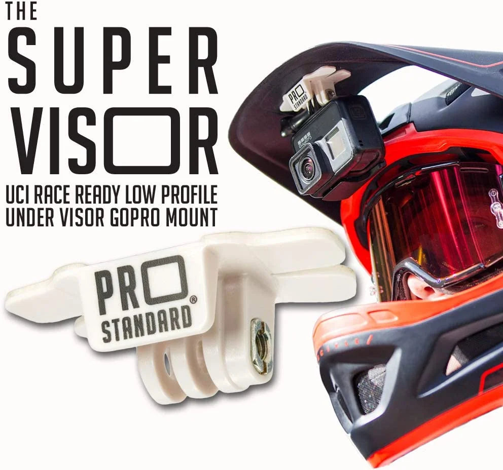 Low GoPro Cameras Super Mount Profile Helmet Visor Visor for 2.0 Under