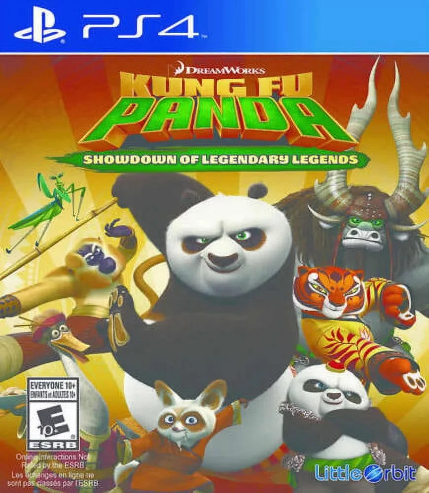 Legends Legendary New Sealed PS4 US Fu Kung (Brand of Showdown Panda: Ve Factory
