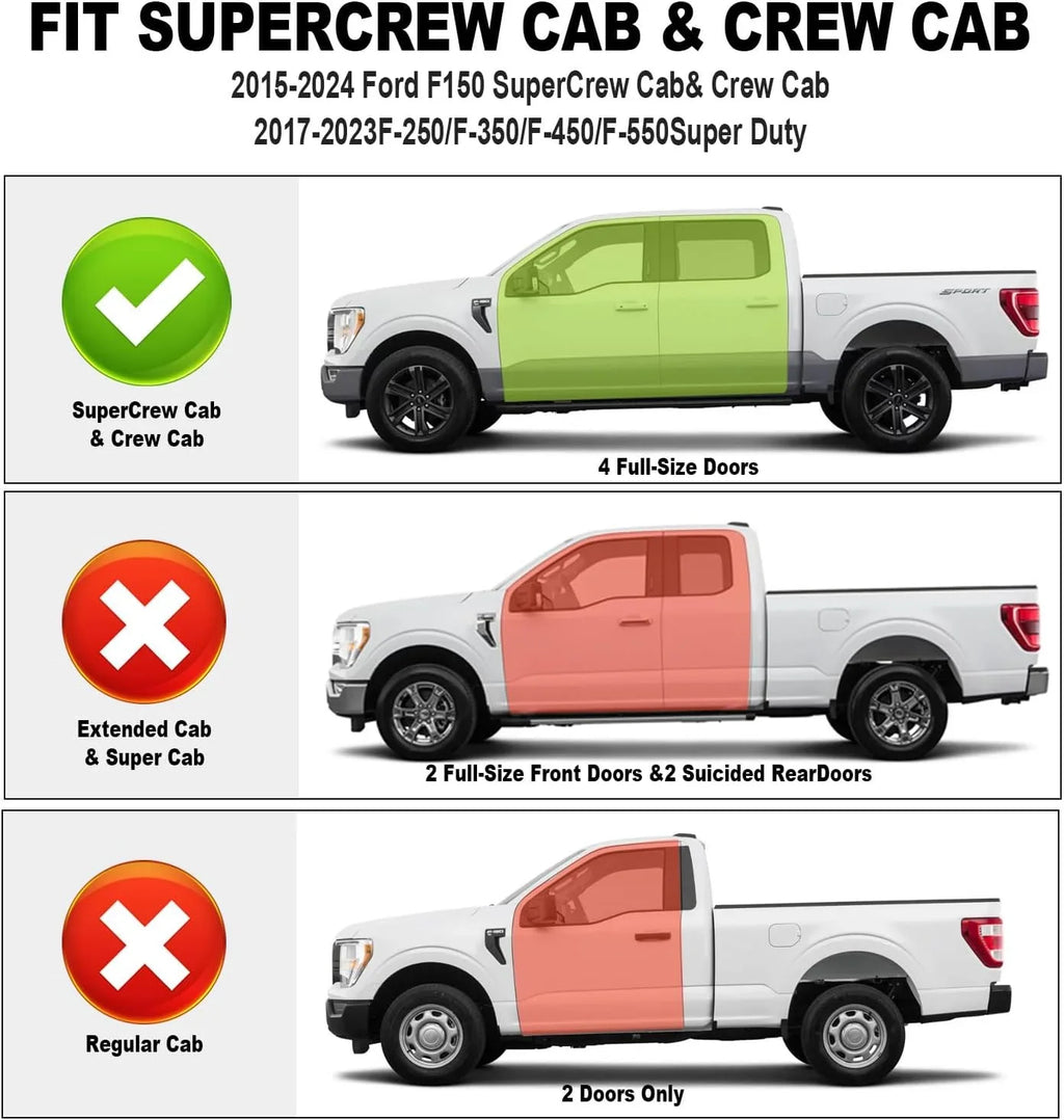 Storage 2015-2023 Box Seat Ford F-150-F-550 for Under