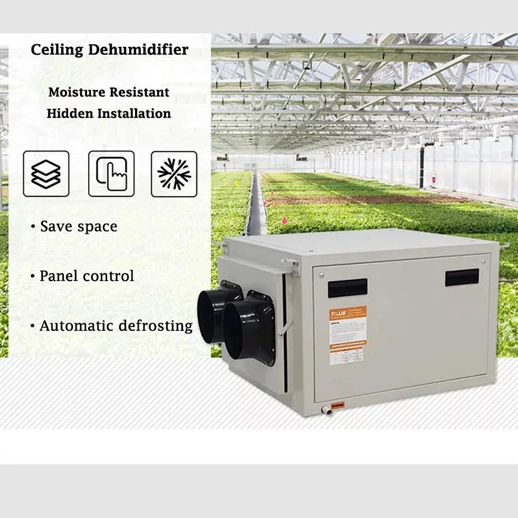Dehumidifier Commercial Garage Ceiling Dehumidifier EQCOTWEA Basement 85L/D-170L/D