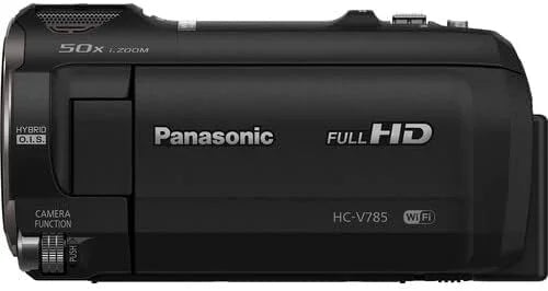 Optical Bundle Advanced Camcorder, Panasonic Full Zoom, HC-V785K Panasonic Pixel Inch Extended Capture HD Sensor, with 3 BSI HC-V785K | 20X Accessories Years | (Black) Warranty HDR 1/2.3