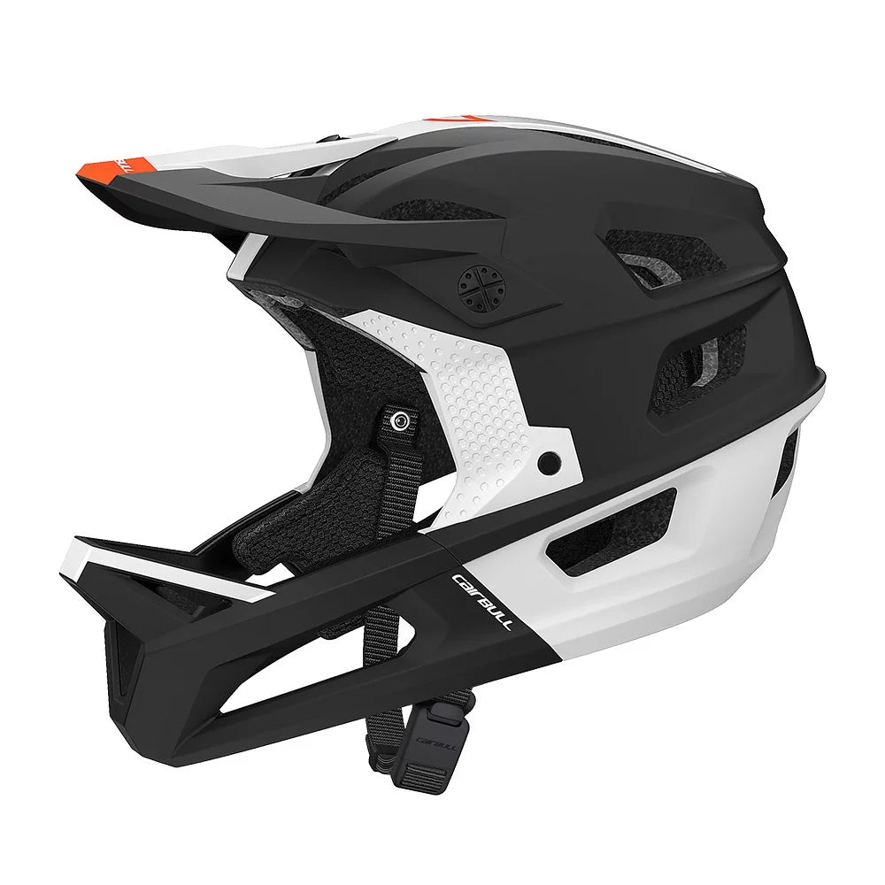 And Downhill Mountain Freeride Ideal Bike Helmet Helmet Off-road Enhanced Helmet,Mountain Adjustable Downhill Visor Cycling With - Helmet And Safety Visor Adventures Mtb Bike And Safety