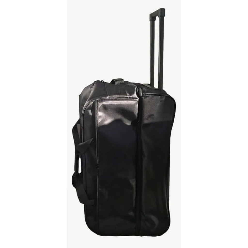Bag X - Travel 28" Duffel Factor Multi-Pocketed Wheels Telescoping Black, Handle Rolling with & Gear