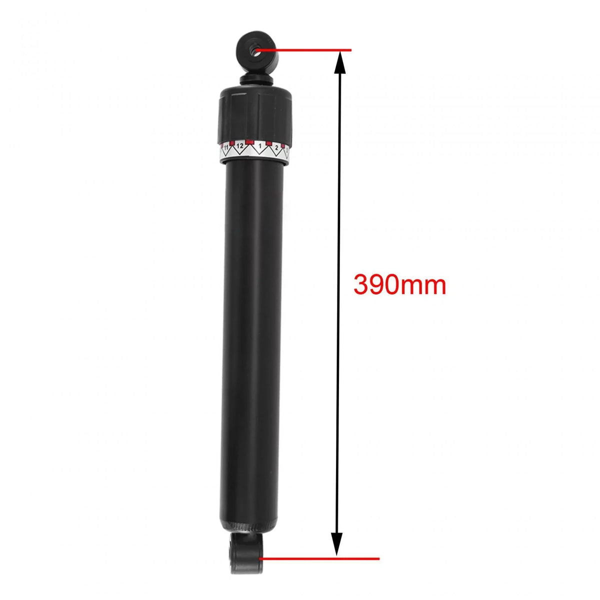 for Replacement 330mm/390mm Damper Adjuster Gears 12 Rowing Machine Fitness Steel Buffer Modification Adjustable Holder Durable Parts Rowers