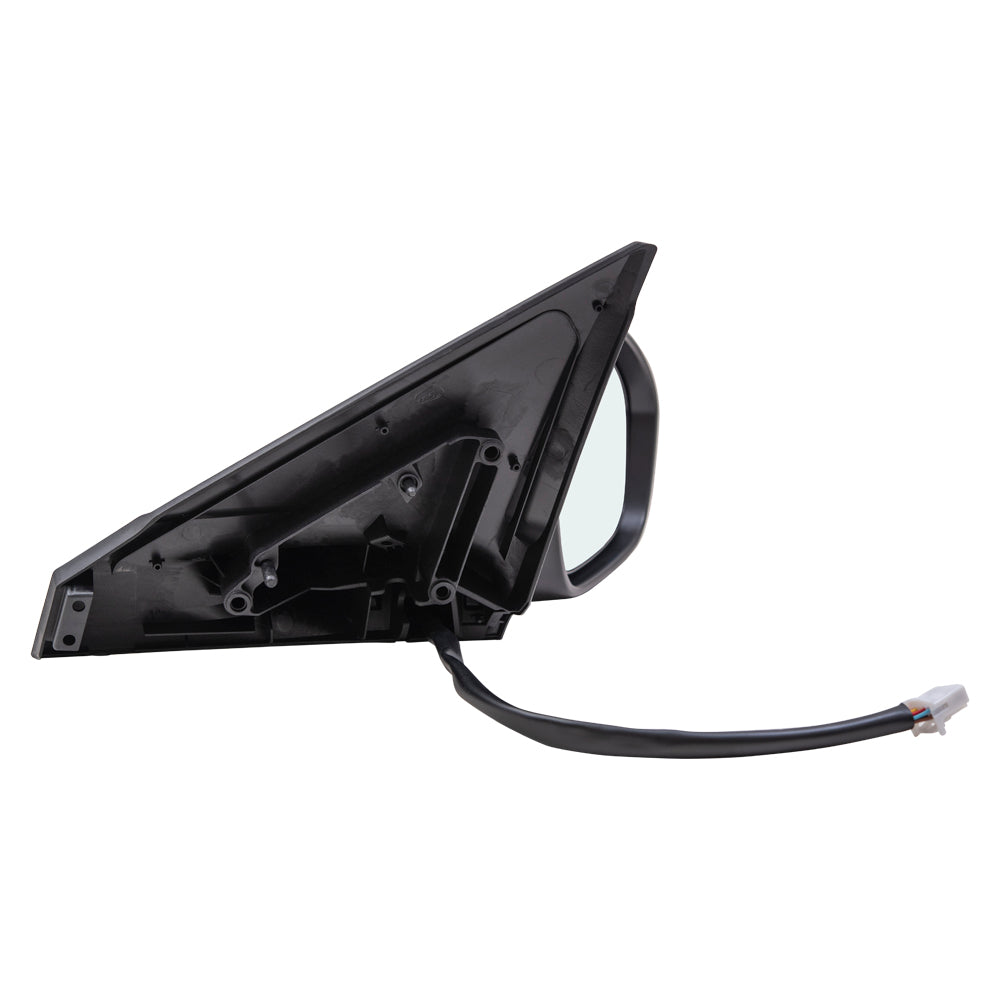 Mirror Heat-Signal-Camera Replacement Paint 2020-2021 Sentra Black To Brock Aftermarket Passenger Right Compatible With Nissan With Power Match