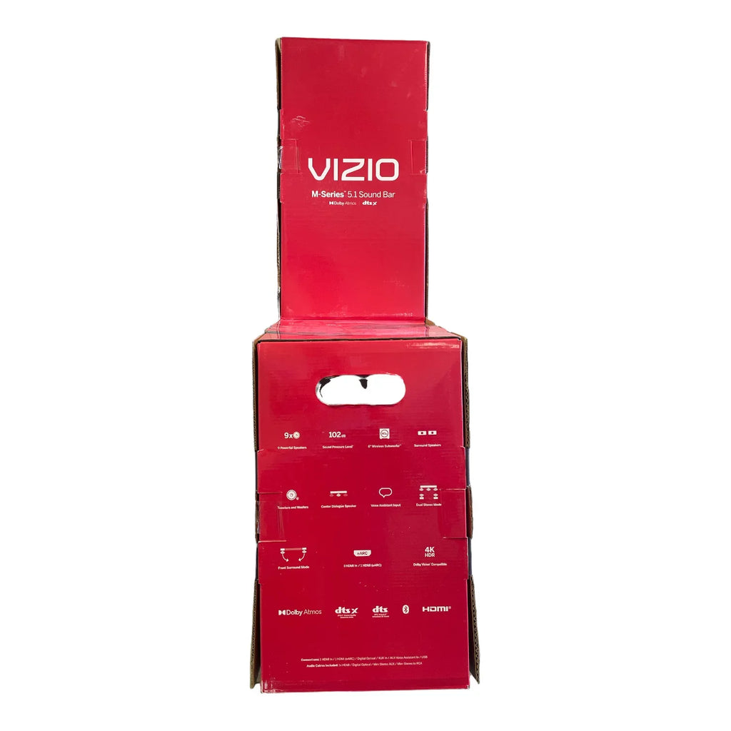 Bluetooth DTS:X, M-Series Sound Atmos, 5.1.2 Bar Dolby Premium VIZIO with