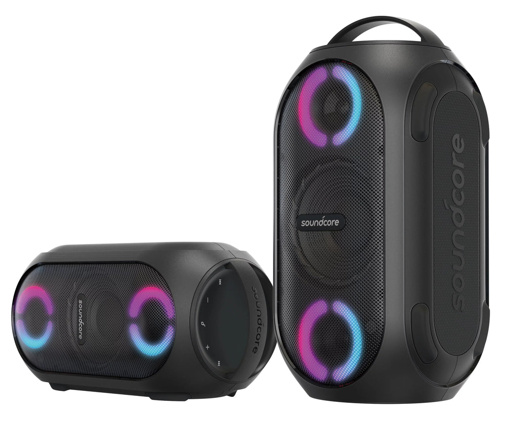 | | Rave by Anker- PartyCast | Playtime Soundcore A3390Z12 18-Hour | IPX7 Black Portable Waterproof | 80W Speaker