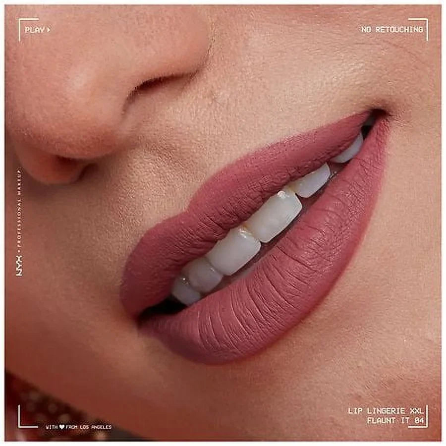 Pack EA Lipstick, 2 It Matte Professional Makeup 1.0 Lingerie Lip of XXL NYX Flaunt Liquid
