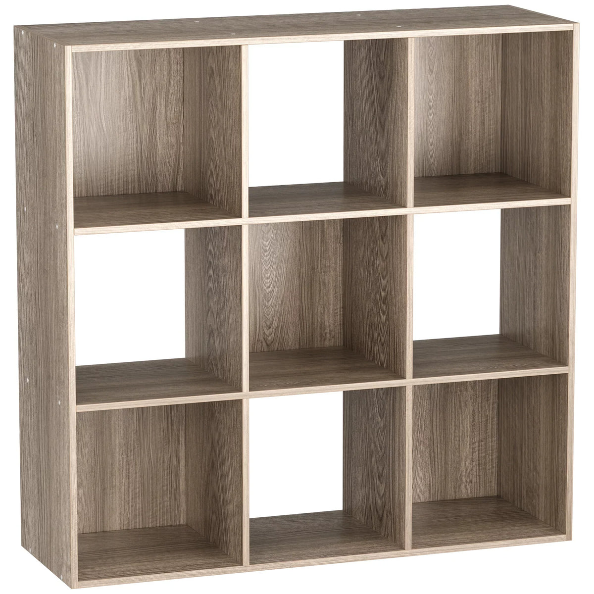 Grain Wood x ZENSTYLE Bookselves Organization 3 3 Max 44lbs Storage Cubes