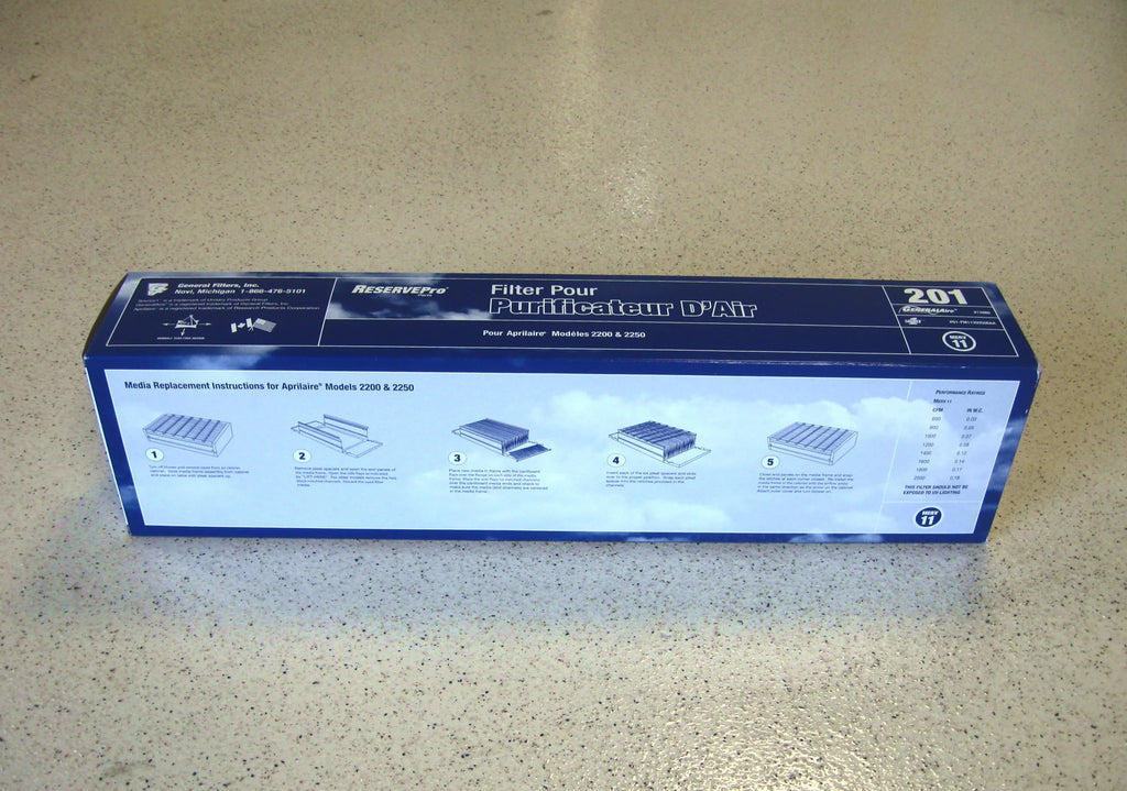 Air For 4050 Generalaire 201 Replacement Filter Media MERV11 Aprilaire 12880