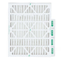 Glasfloss. Filters ( 10 Size: 16x20x4 Exact x MERV HVAC Quantity 19-1/2 5 15-1/2 by x 3-3/4 Pleated ) Air