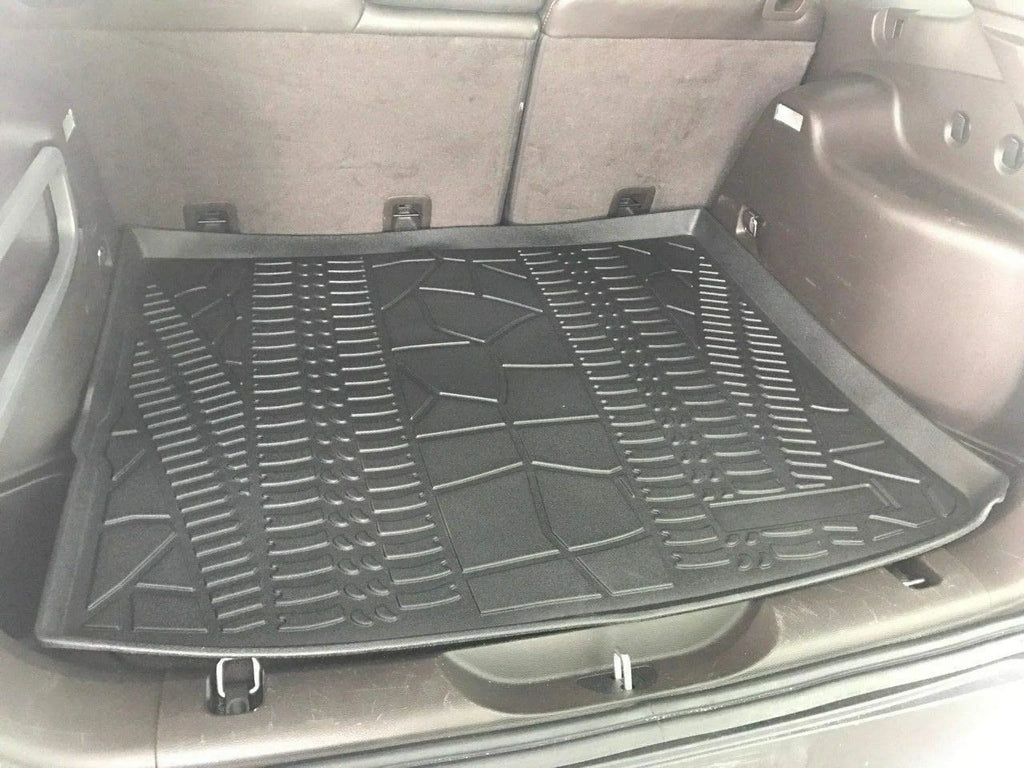 Jeep Non-Slip Mat Design Mats Trunk – Trunk Rubber Raised Cherokee – Trunk to Mat for Laser Liner – with – Weather-Resistant Pre-Cut Cargo for Easy EA EACCESSORIES Install 2014-2023 Cars – Lip Car