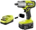 with 1/2 Ah and Charger RYOBI Cordless 18V 4.0 Kit Impact ONE+ in. Wrench Battery
