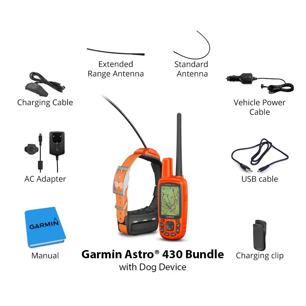 System Bundle Mini Garmin Astro Tracking 5 Dog 430/T GPS