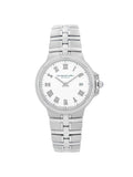 Parsifal Watch Dial Weil Raymond Roman Steel 5180-ST-00300 Quartz White Ladies