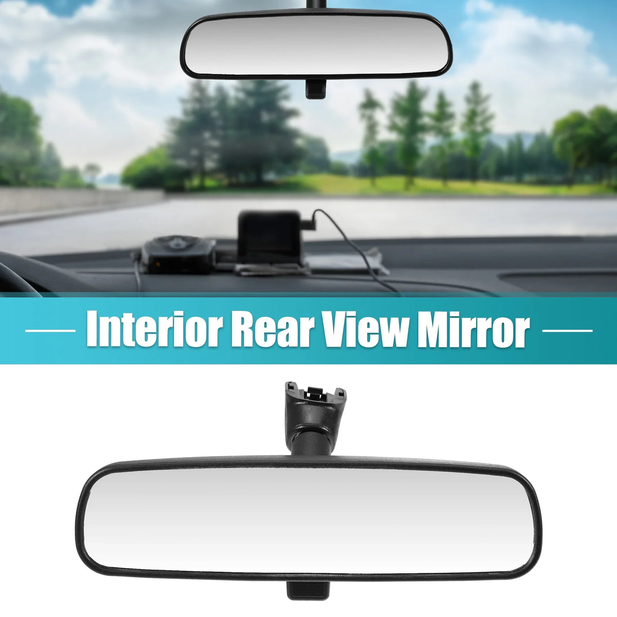 Rear Mirror Unique Car Bargains for Nissan View 1993-2022 Rearview Black Inner Altima Mirror Interior No.963212DR0A