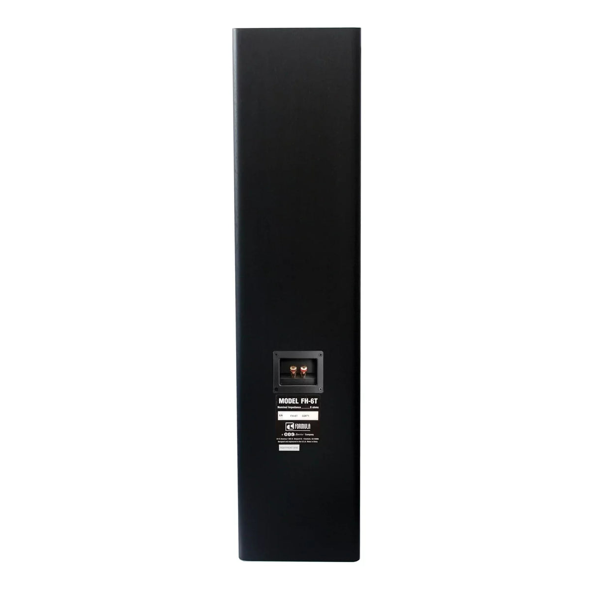 Bic Slim Formula 400-watt 6-1/2-inch America 2-way Fh-6t Fh-6t Dual Series Speaker Tower