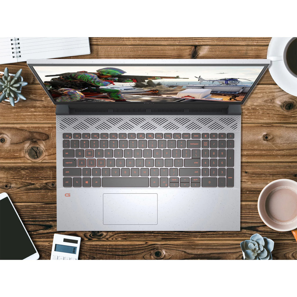 3050 FHD 15.6" Dell 7 Notebook, 5800H, Grey, Gaming G15 120Hz PCIe GeForce SSD, NVIDIA AMD 11 Windows Home RAM, Ryzen Phantom 8GB RTX 512GB Ti,