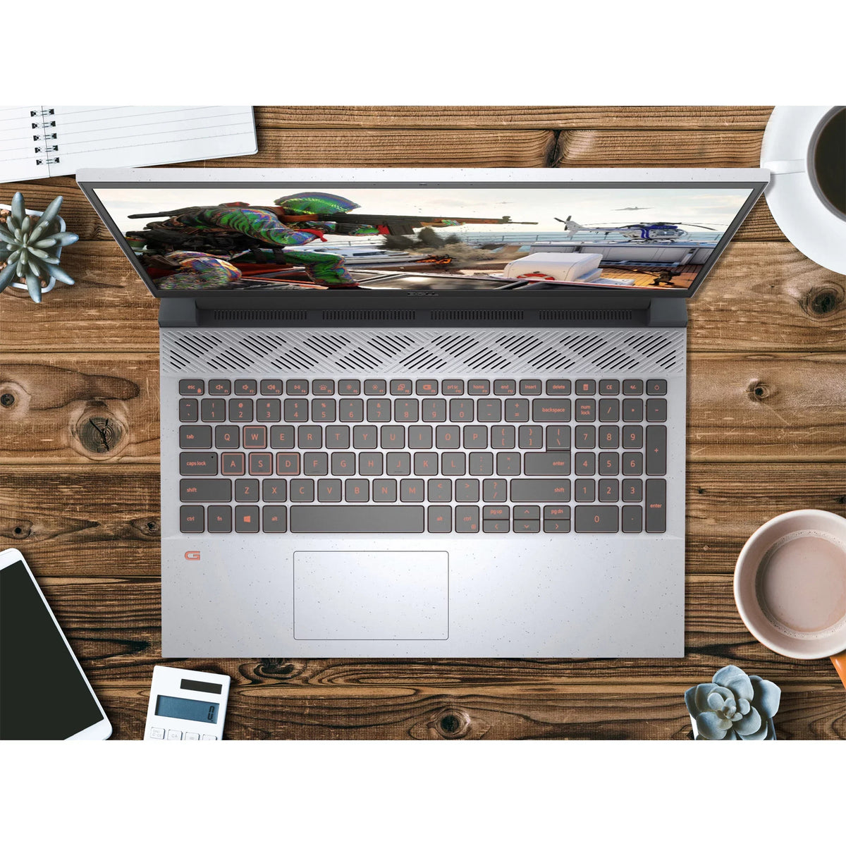 3050 FHD 15.6" Dell 7 Notebook, 5800H, Grey, Gaming G15 120Hz PCIe GeForce SSD, NVIDIA AMD 11 Windows Home RAM, Ryzen Phantom 8GB RTX 512GB Ti,
