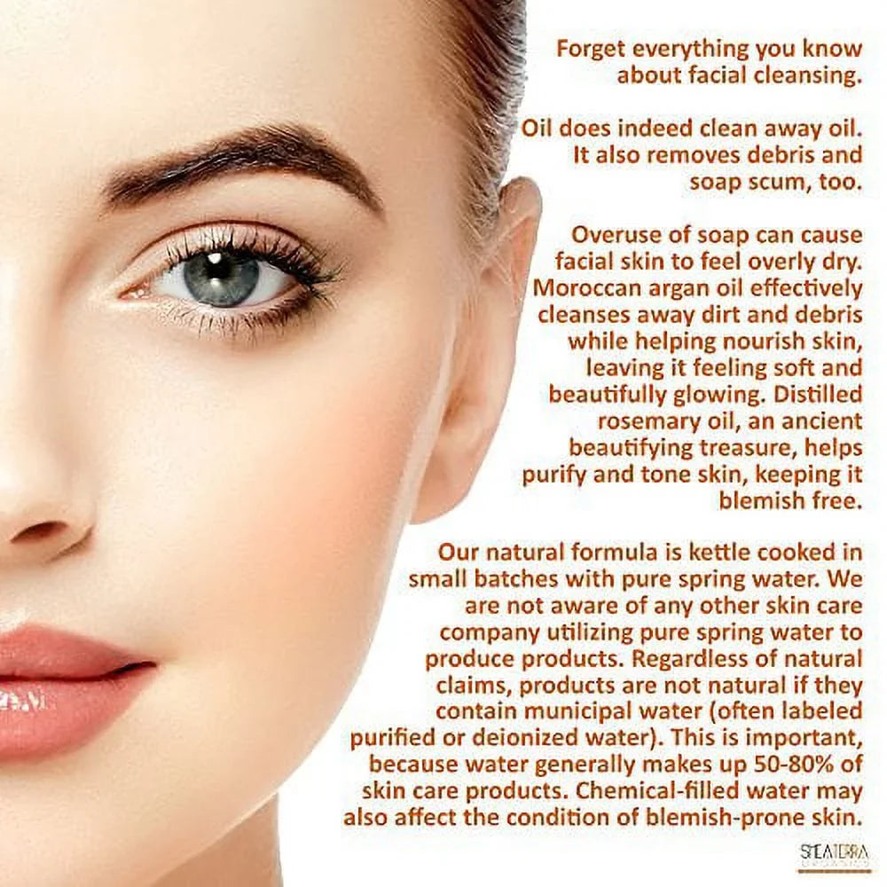 Argan Terra Remover, Treatment, E | Oil & - Oil oz Cleansing Skin Bacteria | Types Rosemary Organics Pore Shea 4 Deep All Vitamin