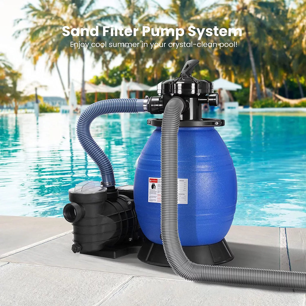 Pool, Hp Pool 2380 Fits Capacity 15360 SPECSTAR Sand Pump, Filter GPH with Pound Sand Gallons 45 3/4