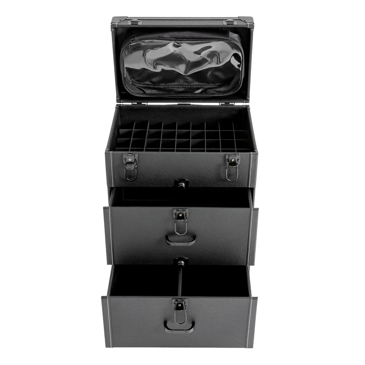 Organizer Miumaeov Rolling Box Nail Cosmetic Professional Storage Luggage Polish Case Trolley Train Makeup