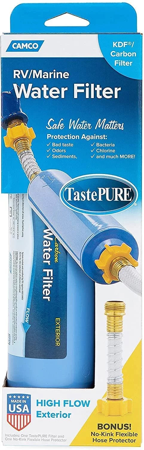 Water TASTEPURE Filter W/Guard Camco