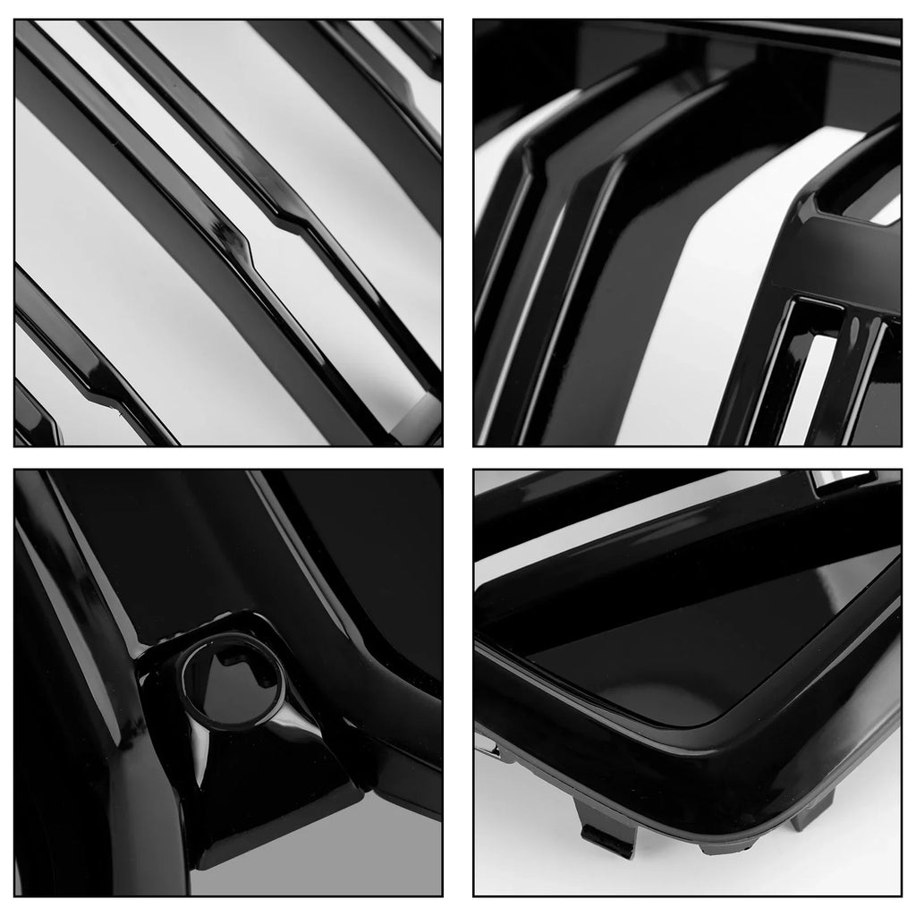 BMW Front Grille Hole Black Bumper X6 Grill Fit M50i for W/Camera G06 2020-2022