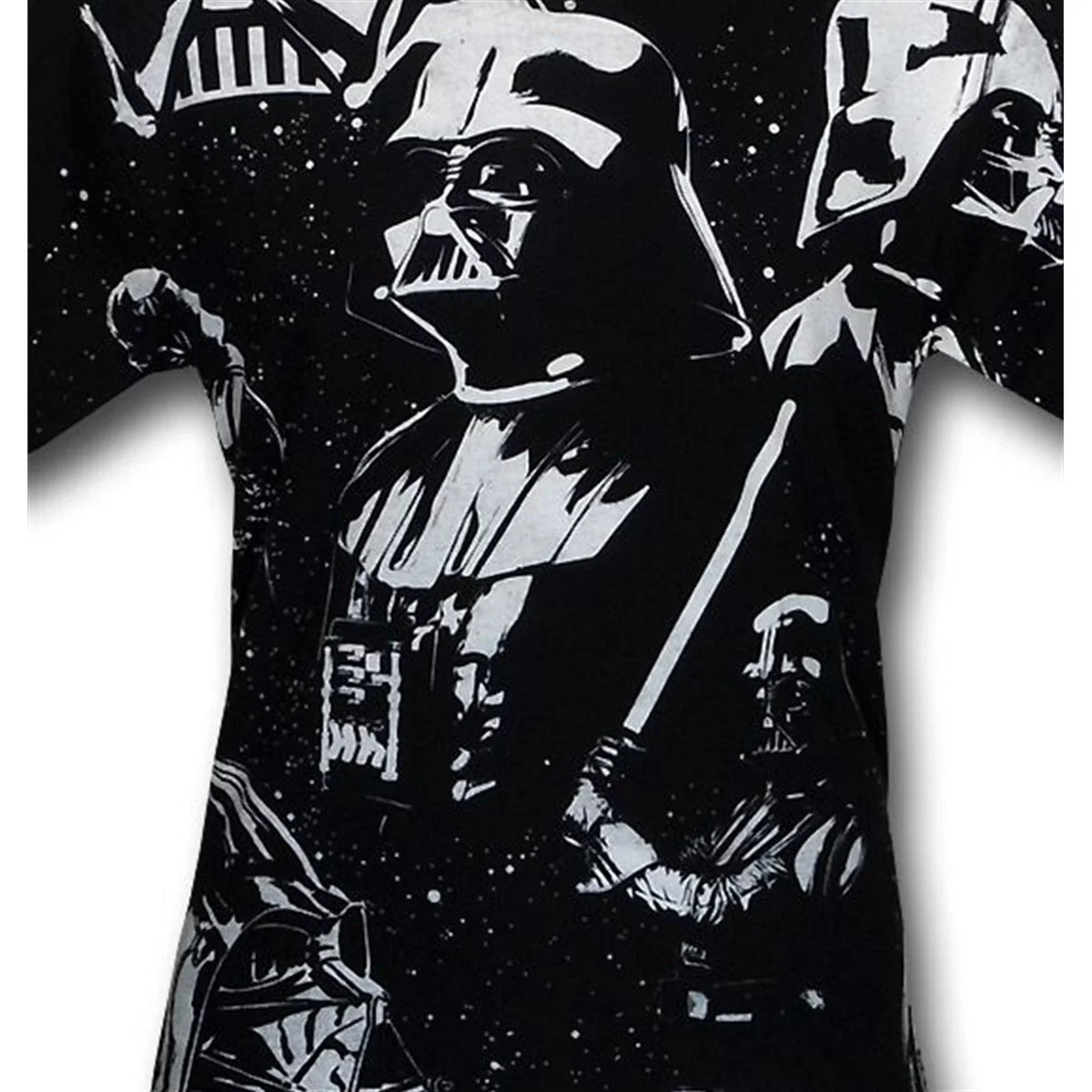 Wars Full Sublimated Large Vaders Star Print T-Shirt-Men's