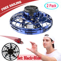 Drones Girls-Black+Blue Pack/Set Free 2 SAYFUT Toys Toys Boys Flying or Indoor Small Kids/Adults Hands Drone Operated Scoot Hand Easy Orb Drone Helicopter, Ball for