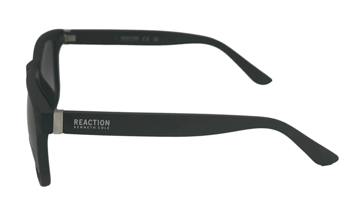 Cole 2B Reaction Black Rectangle Kenneth Matte KC1401 Sunglass Mens