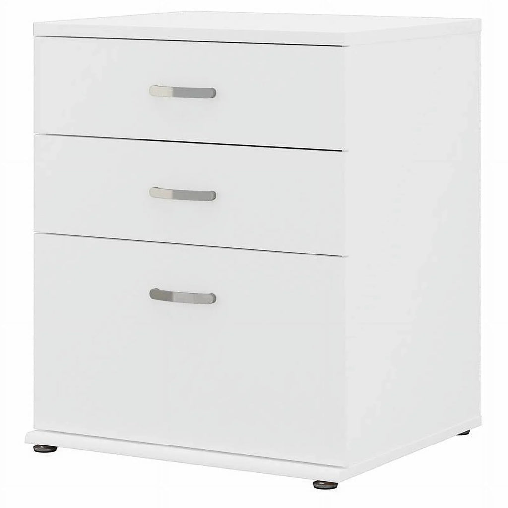 Wood in - Storage Engineered with Garage Row Drawers Cabinet White Pemberly