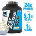 Servings Vanilla 72 Protein Sports BPI Swirl, Best Protein